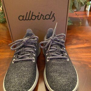 Allbirds Wool Runners Grey W6 Like New!